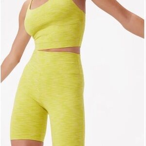 Outdoor Voices Flow 7” Short in Bright‎ Chartreuse New Sold Out Online XS